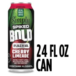 Simply Spiked Bold Cherry Limeade 8.0% ABV, 24 fl oz