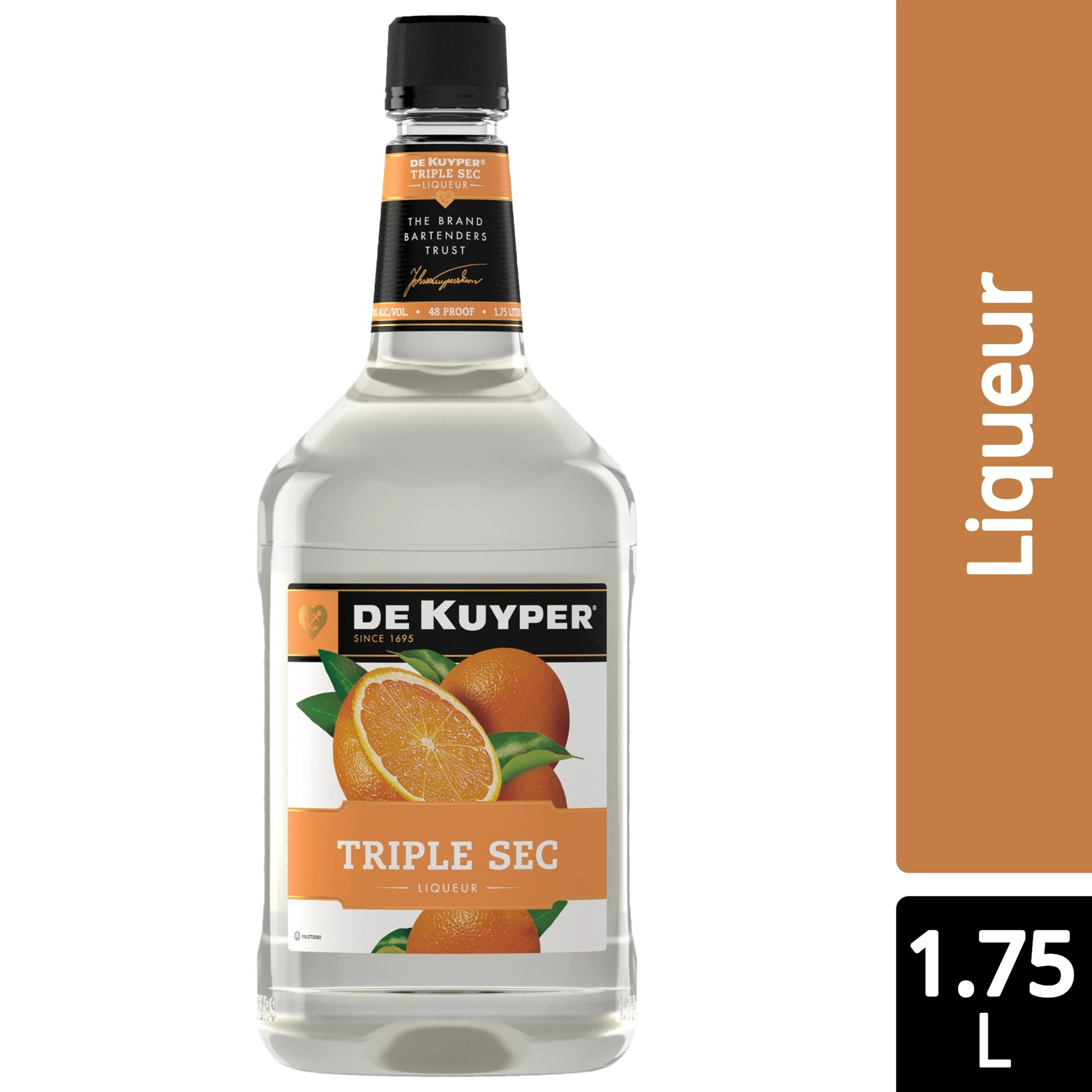 slide 1 of 2, DeKuyper Triple Sec Liqueur 1.75 L, 1.75 L