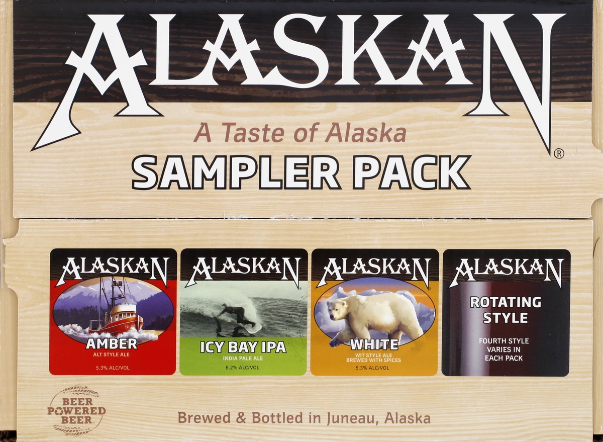 slide 2 of 7, Alaskan Beer Sampler, 12 ct; 12 oz
