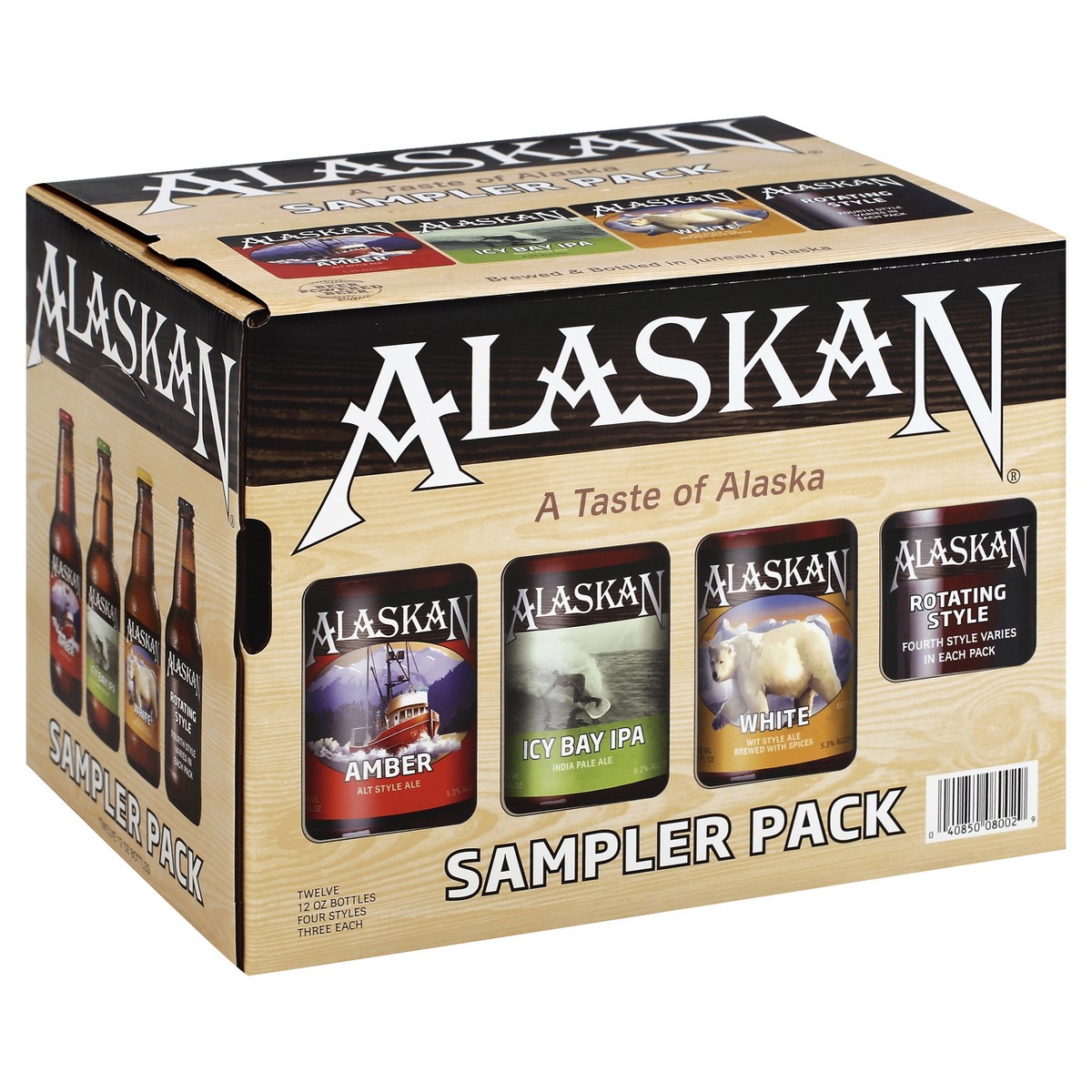 slide 7 of 7, Alaskan Beer Sampler, 12 ct; 12 oz
