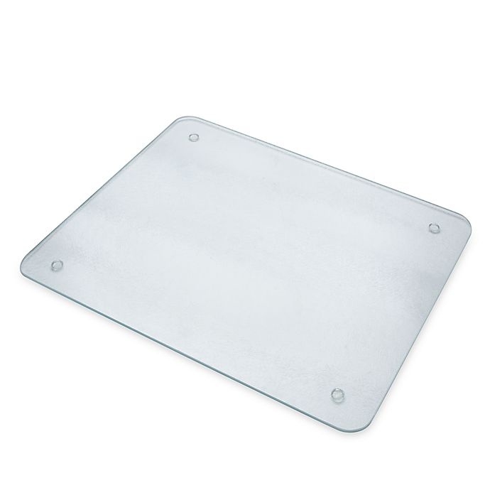 slide 1 of 1, SALT Glass Cutting Board, 12 in x 15 in