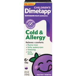 Children's Dimetapp Cold & Allergy 4Oz