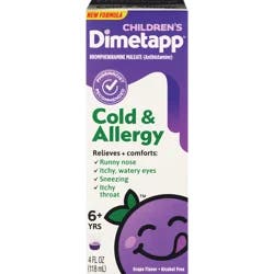 Children's Dimetapp Cold & Allergy 4Oz