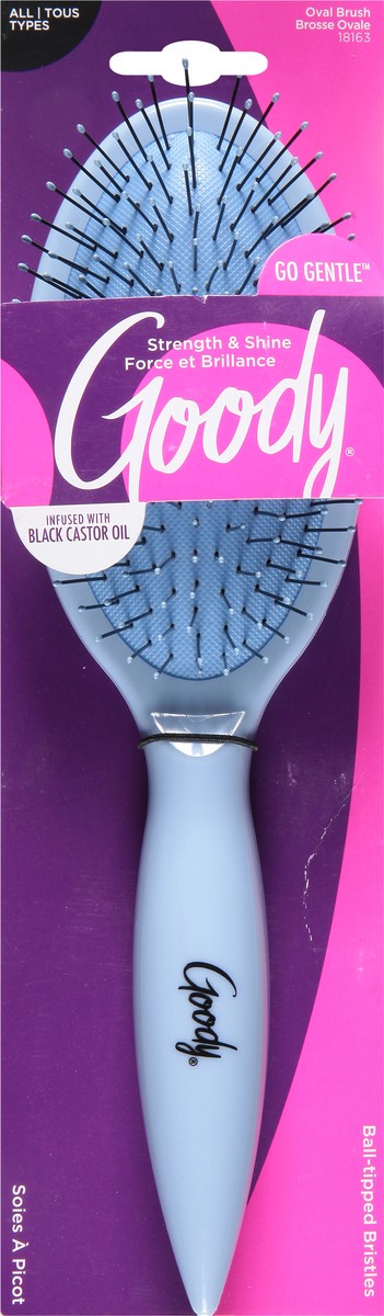 slide 7 of 9, Goody Go Gentle Strength Infusion Oval Brush - EA, 1 ct