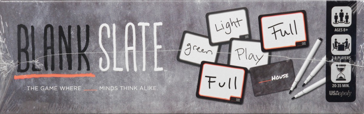 slide 5 of 8, Blank Slate USAopoly Ages 8+ Years 3-8 Players Game 1 ea, 1 ct