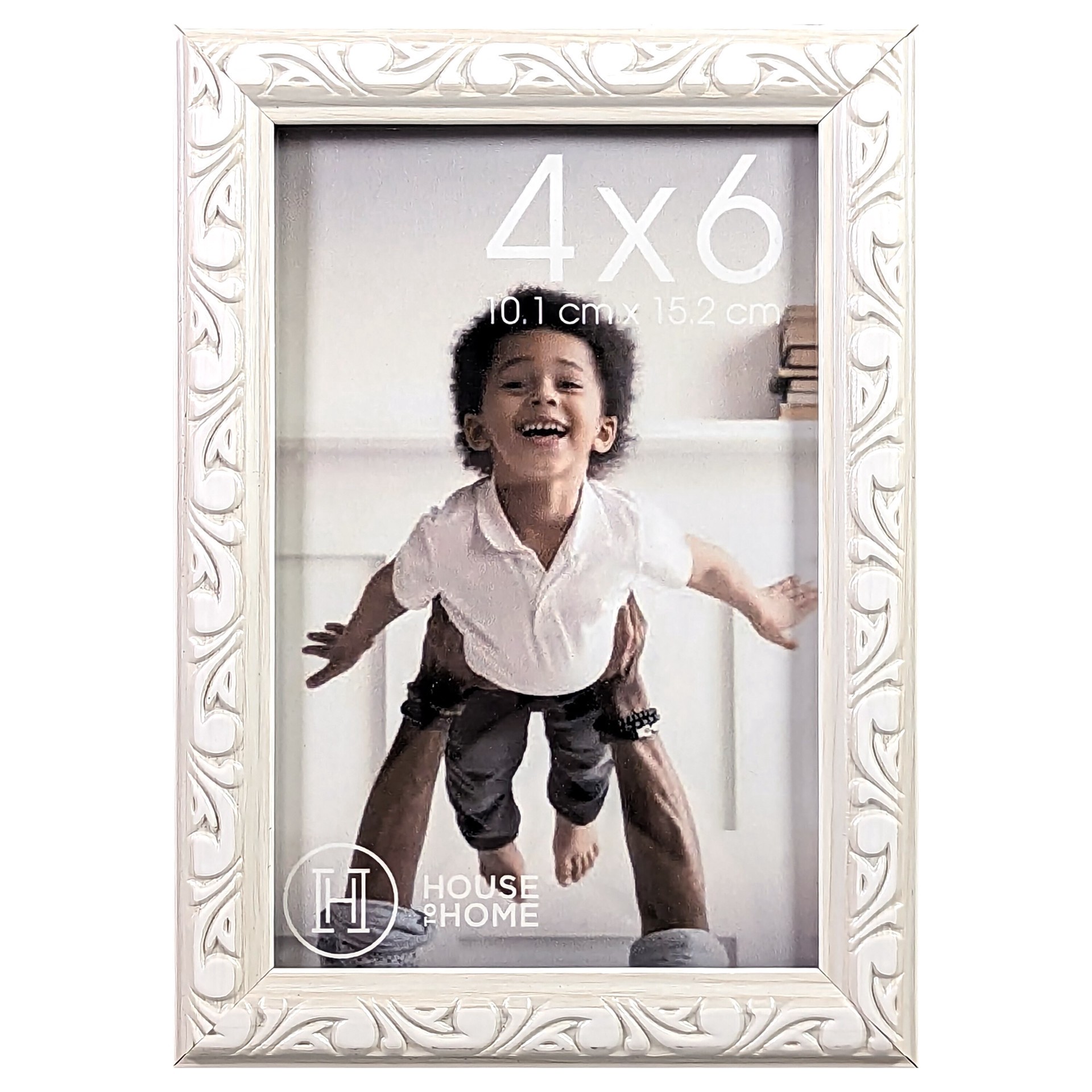 slide 1 of 1, House to Home White Picture Frame, 4X6, 1 ct