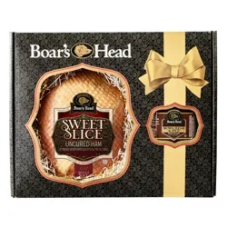 Boar's Head Holiday Gift Box - Sweet Slice Uncured Ham & Glaze