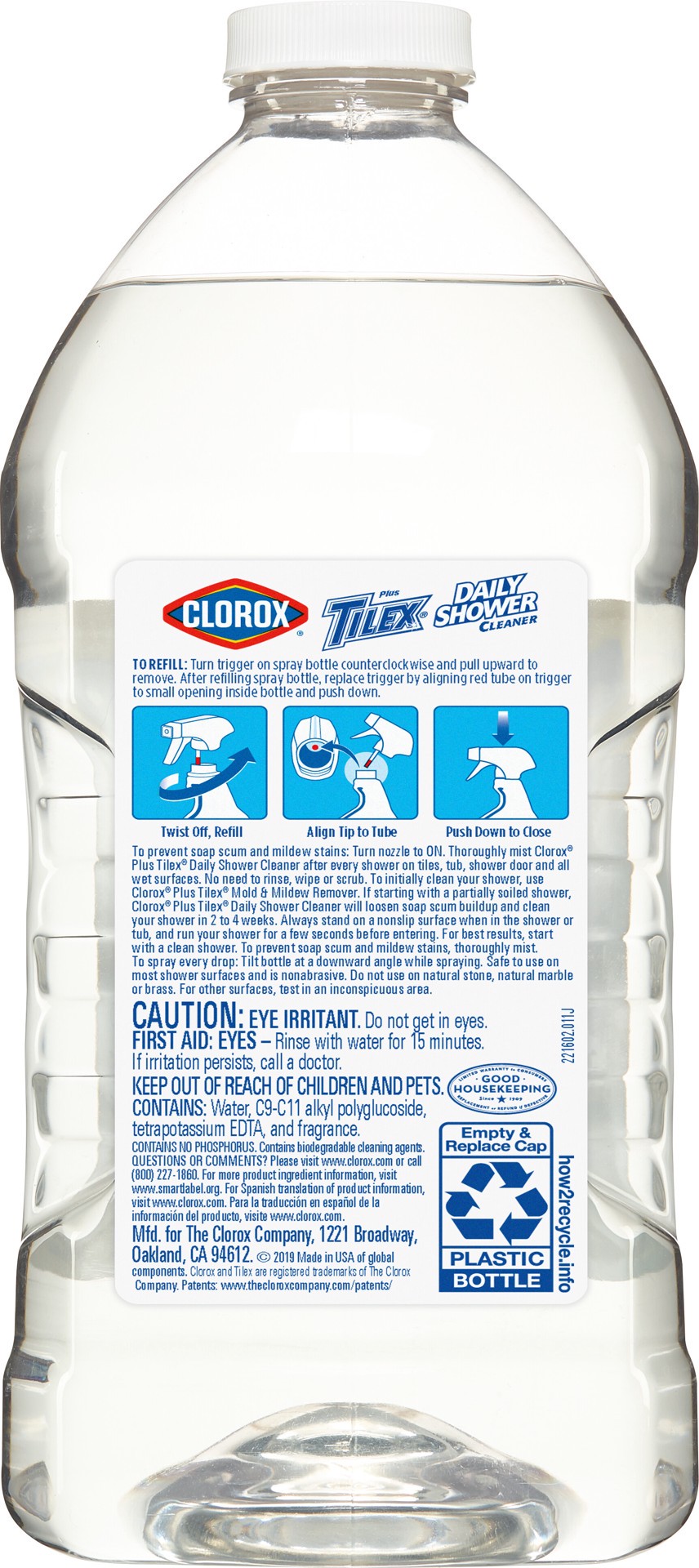 slide 2 of 5, Clorox Tilex Fresh Shower Refill, 64 oz