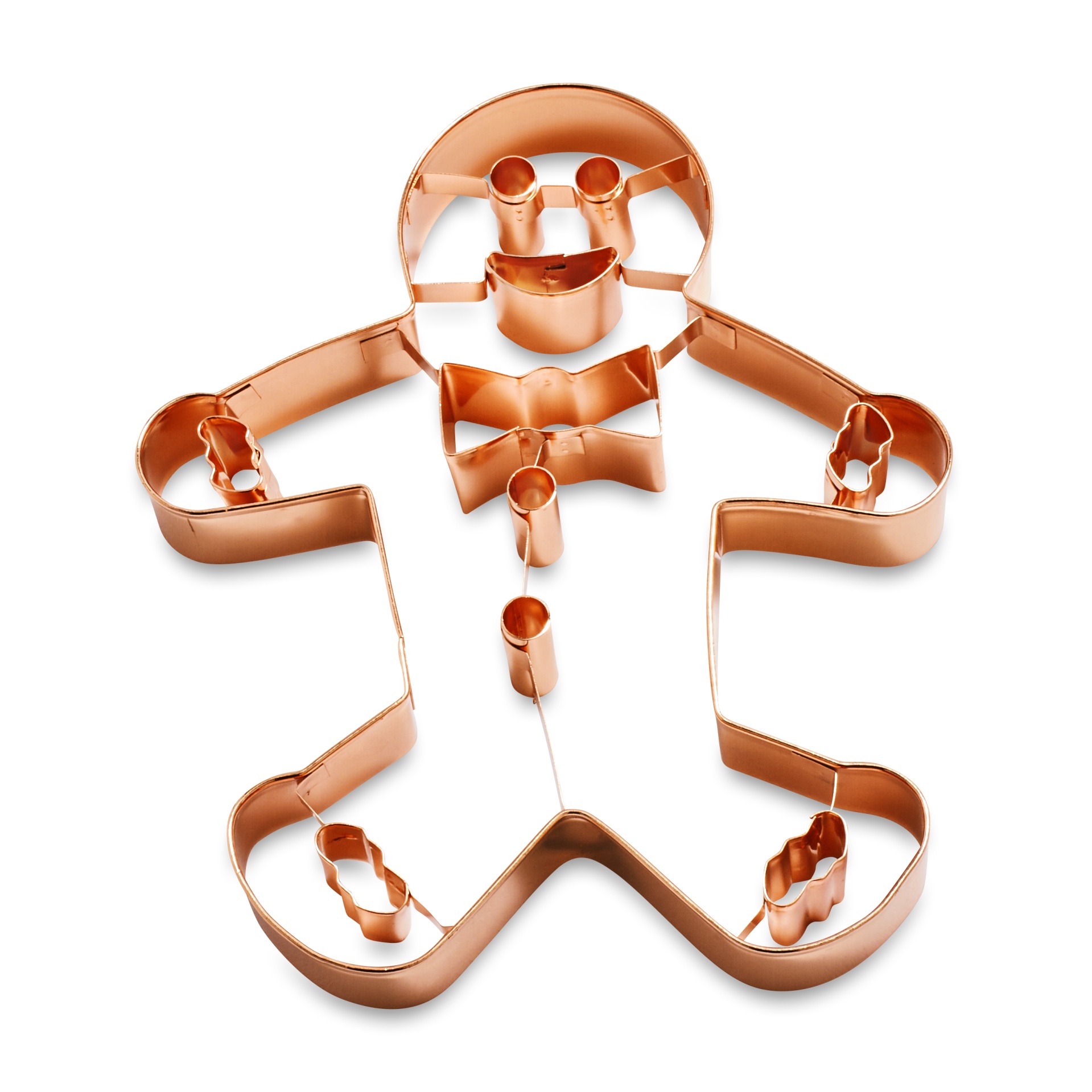 slide 1 of 1, Sur La Table Large Gingerbread Man Copper Cookie Cutter, 1 ct