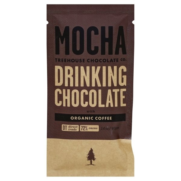 slide 1 of 1, Treehouse Originals Mocha Drinking Chocolate with Organic Coffee, 1.4 oz