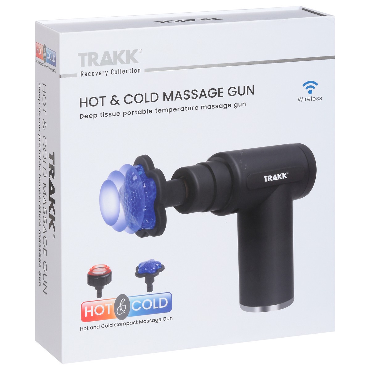 slide 7 of 9, Trakk Wireless Hot & Cold Massage Gun 1 ea, 1 ct