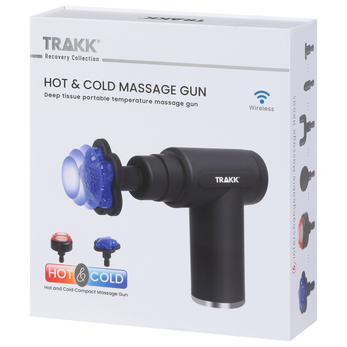 slide 9 of 9, Trakk Wireless Hot & Cold Massage Gun 1 ea, 1 ct