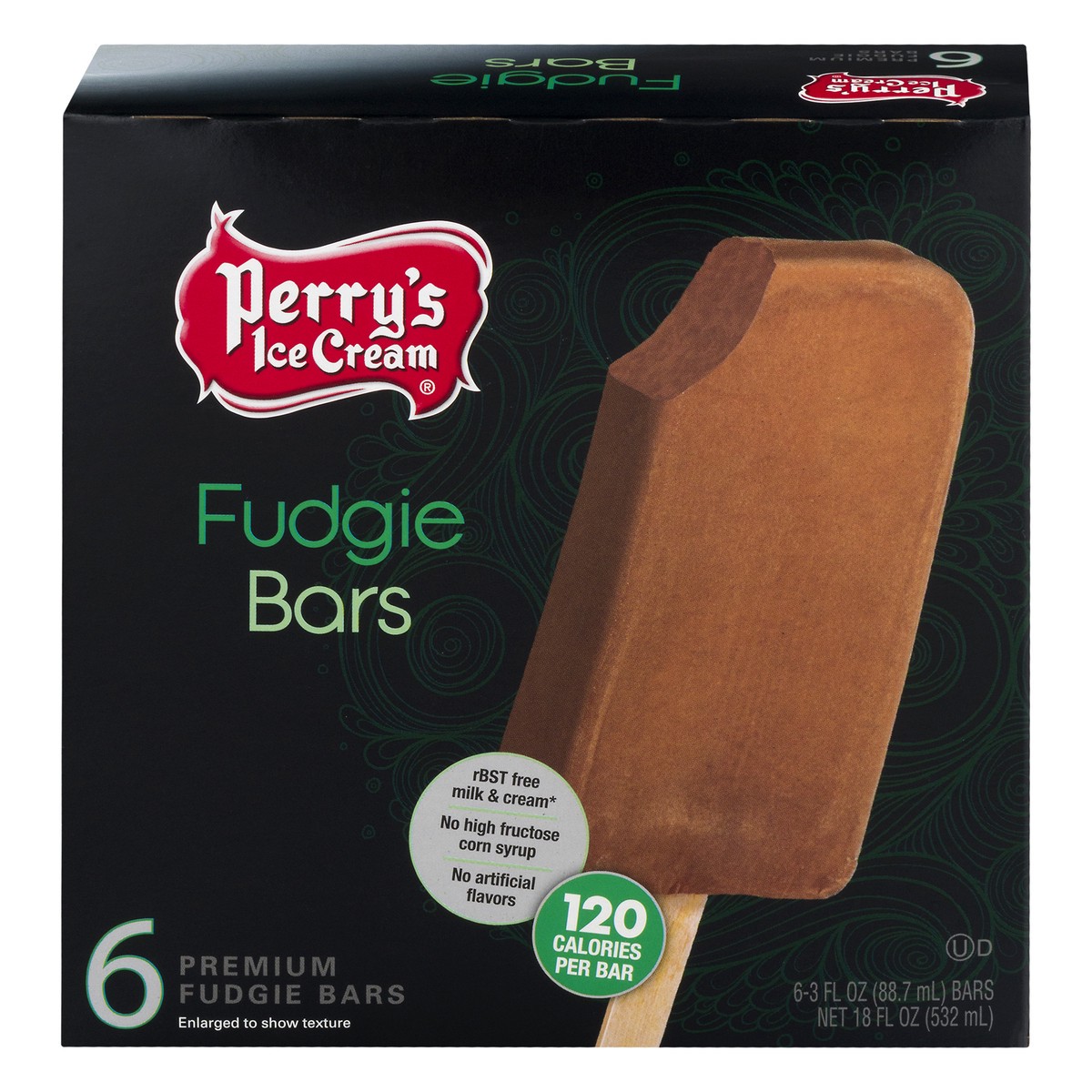 slide 1 of 10, Perry's Fudgies Ice Cream, 3 oz