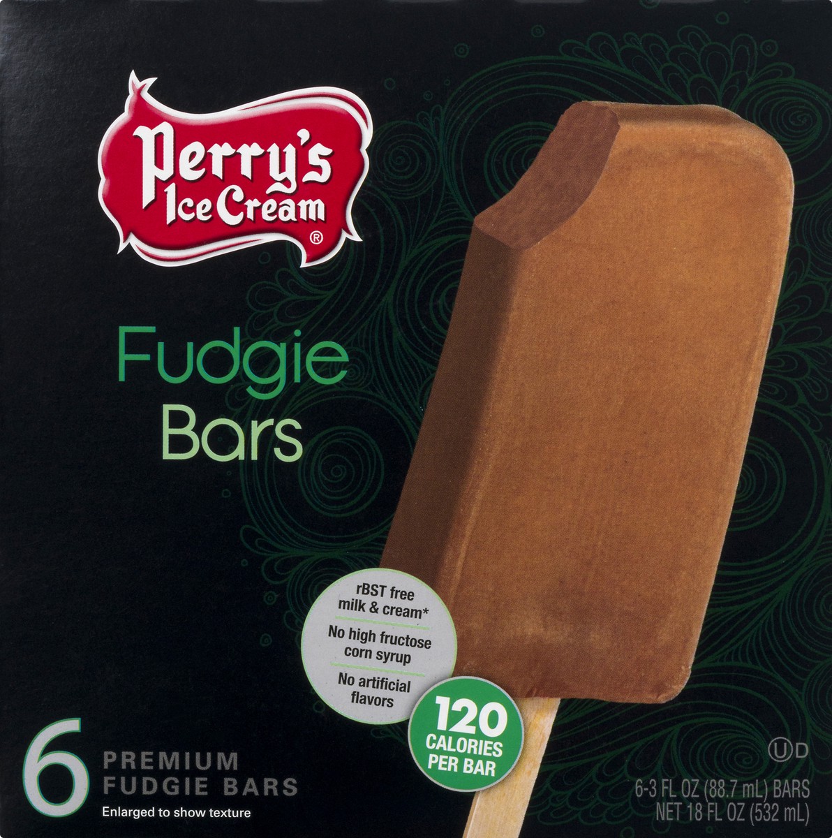 slide 9 of 10, Perry's Fudgies Ice Cream, 3 oz