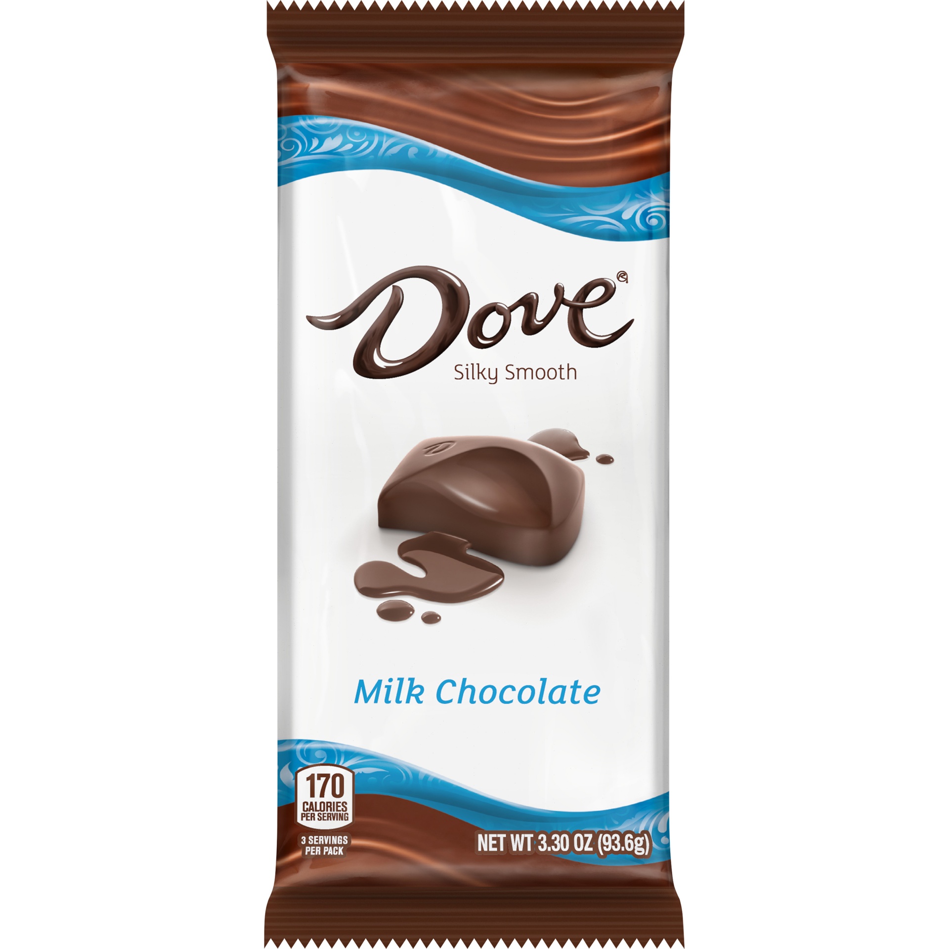 slide 1 of 1, DOVE Milk Chocolate Bar, 3.3 oz