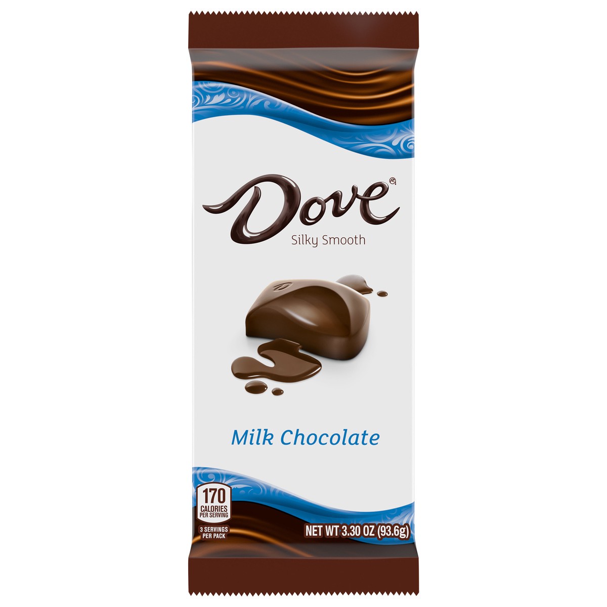 slide 1 of 1, Dove Milk Chocolate Bar, 3.3 oz