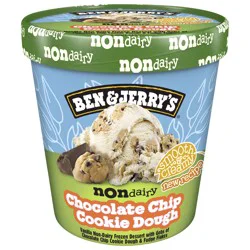 Ben & Jerry's Non-Dairy Chocolate Chip Cookie Dough Frozen Dessert, 16 oz