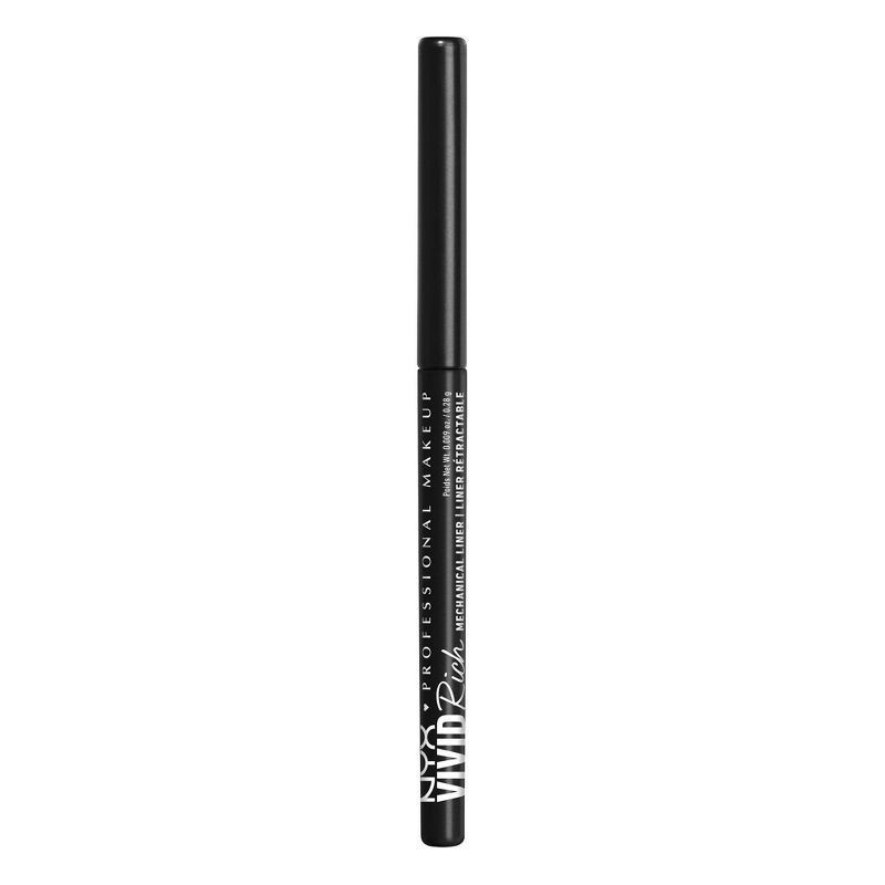 slide 5 of 9, NYX Professional Makeup Vivid Rich Mechanical Eye Pencil - 16 Always Onyx - 0.05oz, 0.05 oz