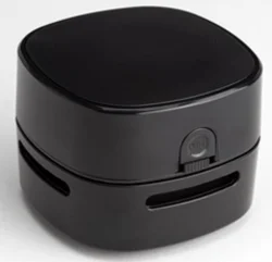 Desktop Vacuum Cleaner, Acrylic, Black