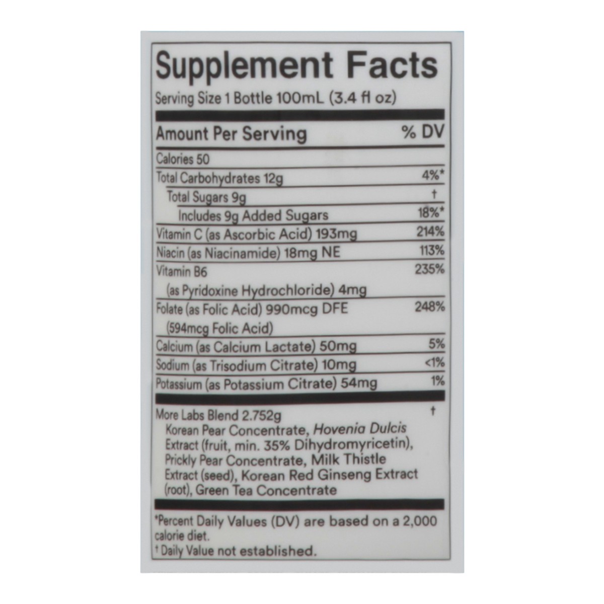 slide 5 of 13, More Labs Morning Recovery Natural Lemon, 3.4 fl oz