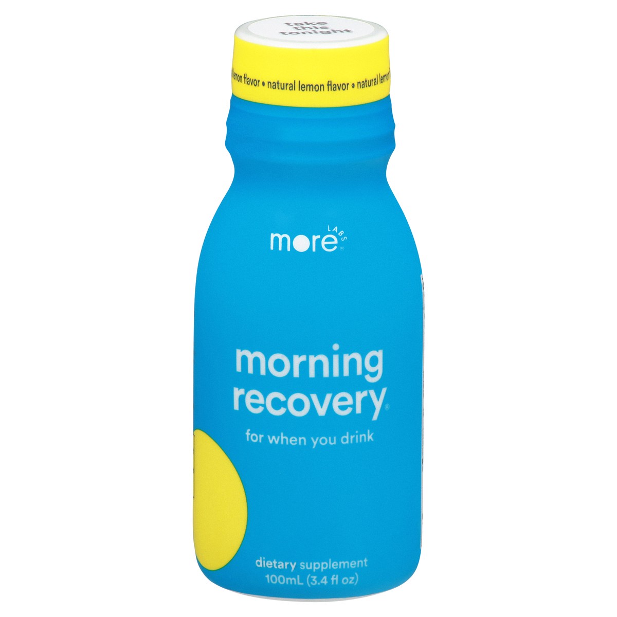 slide 9 of 13, More Labs Morning Recovery Natural Lemon, 3.4 fl oz