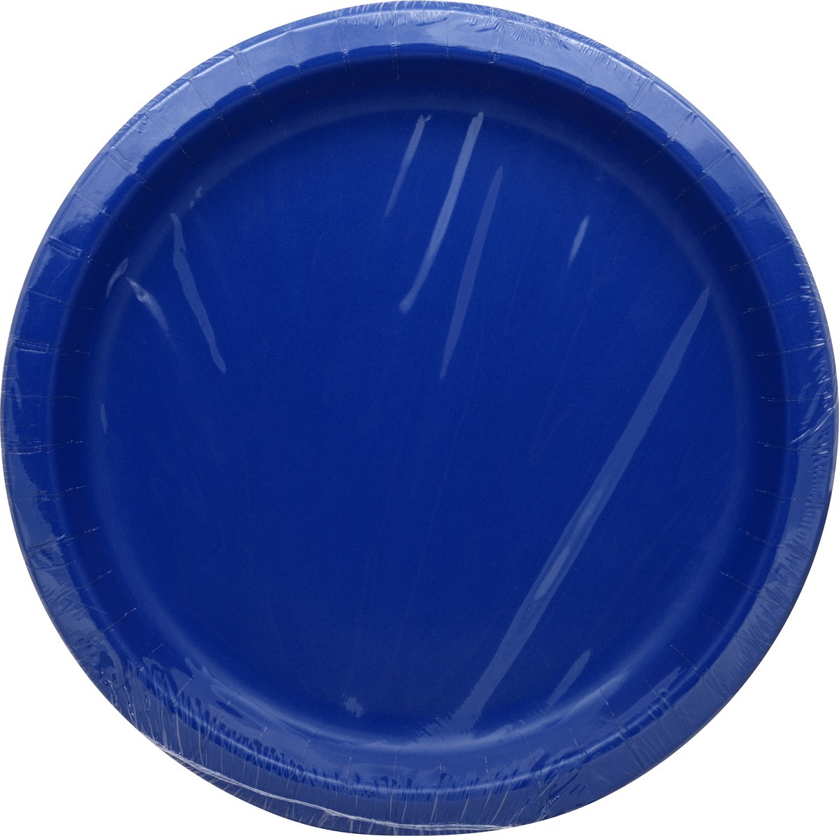 slide 3 of 6, First Street Cobalt 10.25 Plates, 24 ct