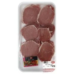 Giant Eagle Pork Loin, Chef's Prime Chops, Value Pack