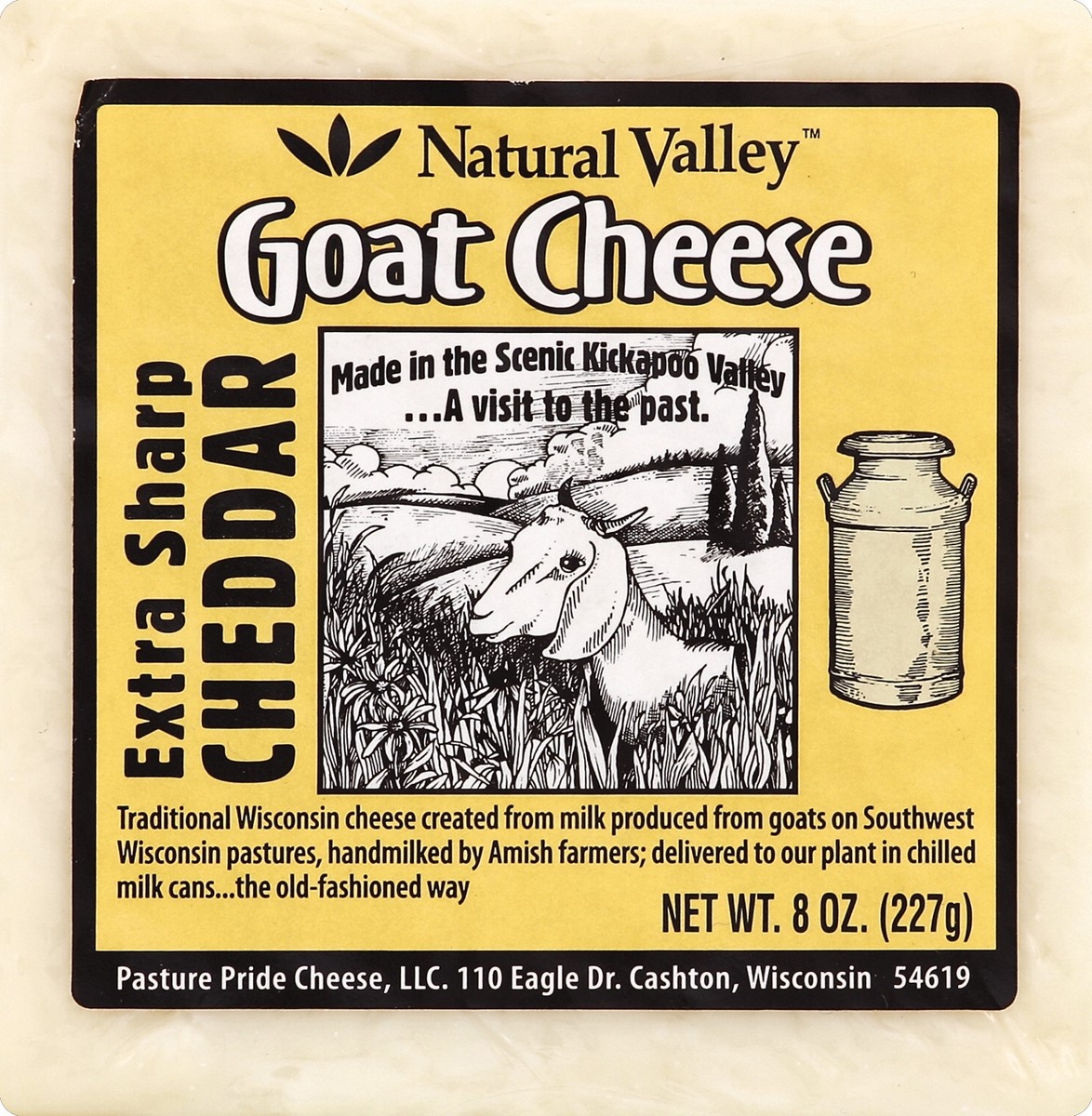 slide 5 of 5, Natural Valley Cheese 8 oz, 8 oz