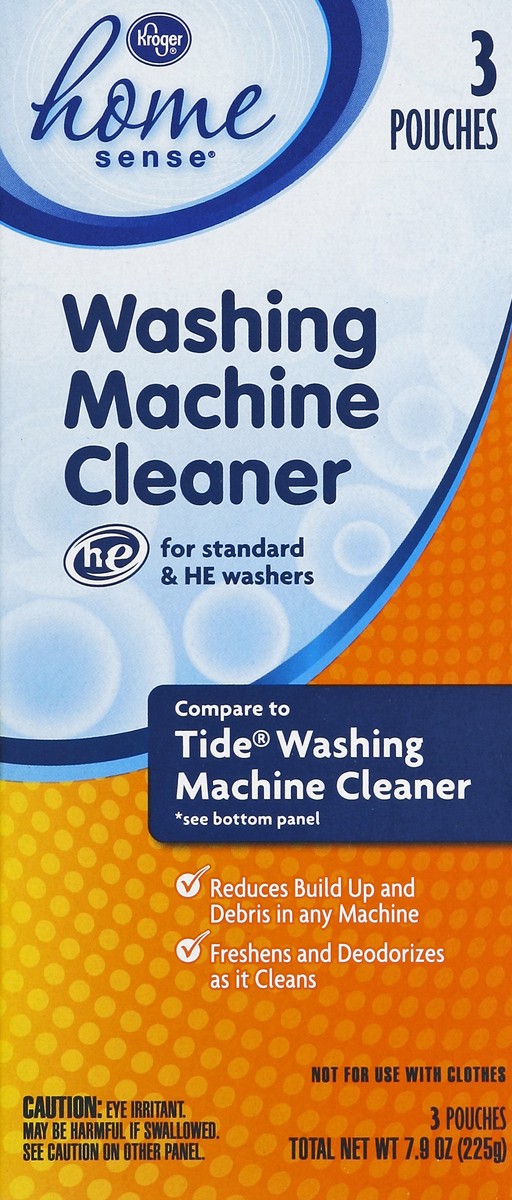 slide 4 of 5, Kroger Standard He Washing Machine Cleaner Pouches, 7.9 oz