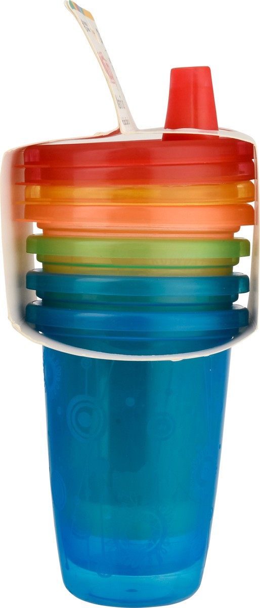 slide 4 of 10, Nuby Wash Or Toss Cup With Spout, 4 ct