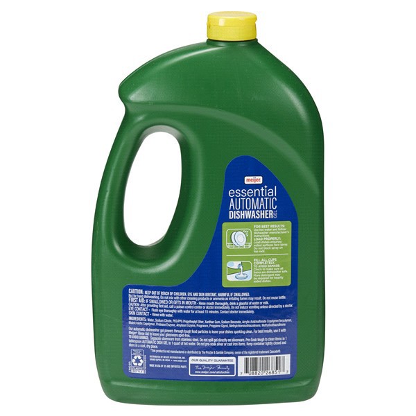 slide 11 of 29, Meijer Essential Lemon Automatic Dishwashing Gel, 75 oz