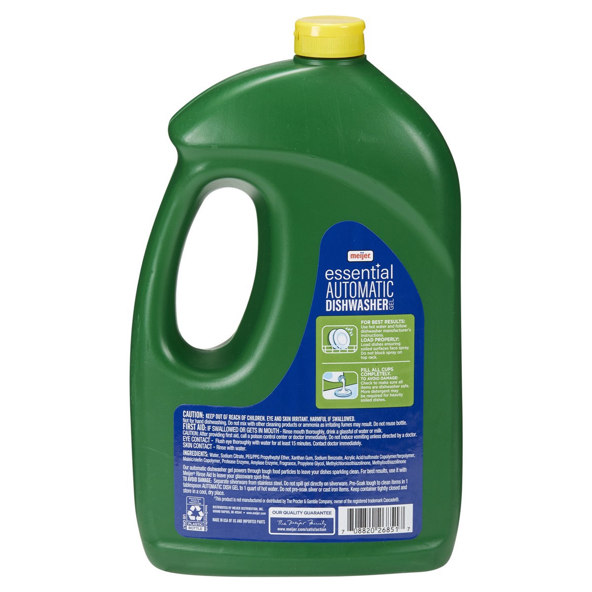 slide 29 of 29, Meijer Essential Lemon Automatic Dishwashing Gel, 75 oz