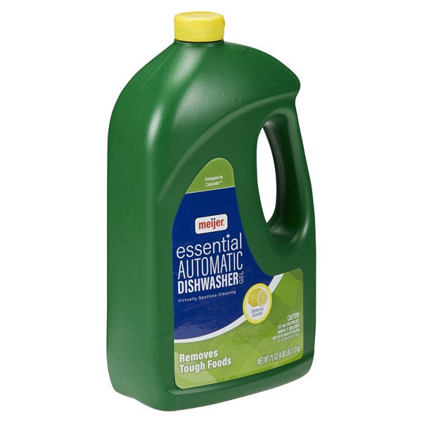 slide 21 of 29, Meijer Essential Lemon Automatic Dishwashing Gel, 75 oz