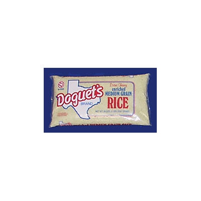 slide 1 of 1, Doguet's Medium Grain Rice, 5 lb