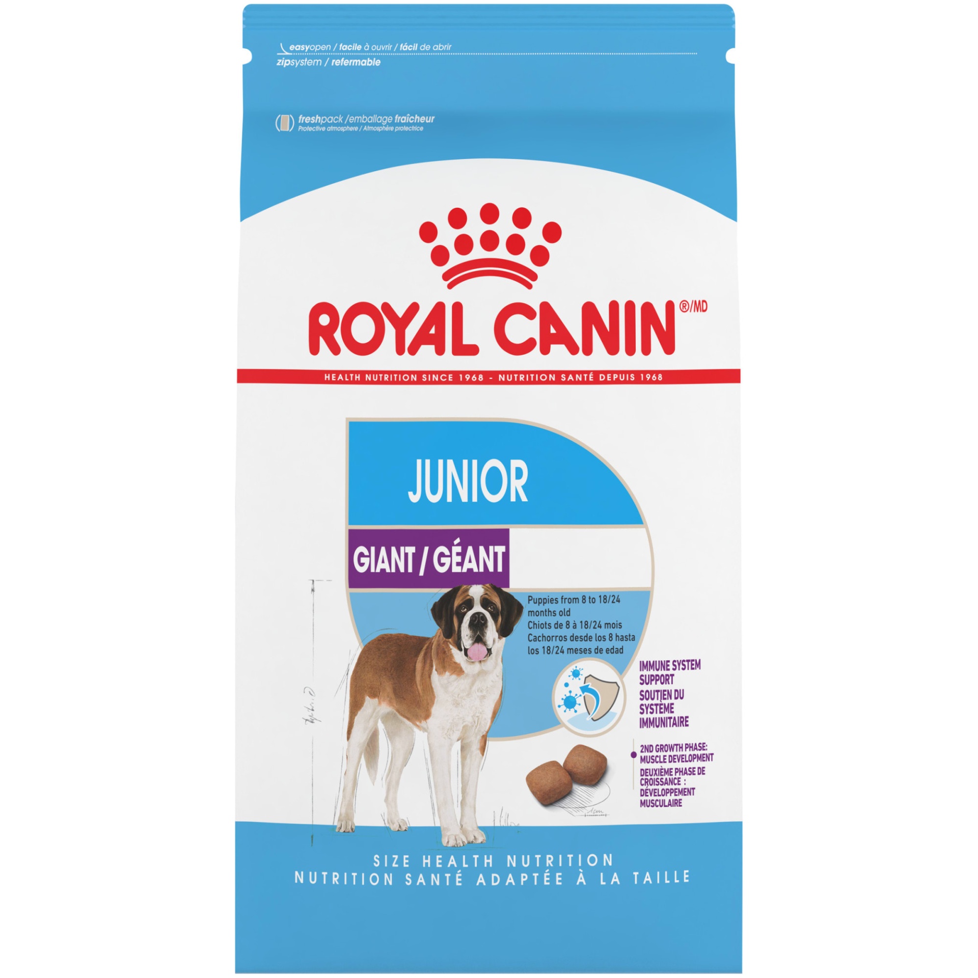 slide 1 of 1, Royal Canin Giant Junior Dry Puppy Food, 30 lb