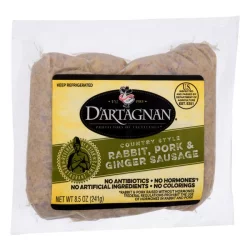 D'Artagnan Rabbit Ginger Sausage