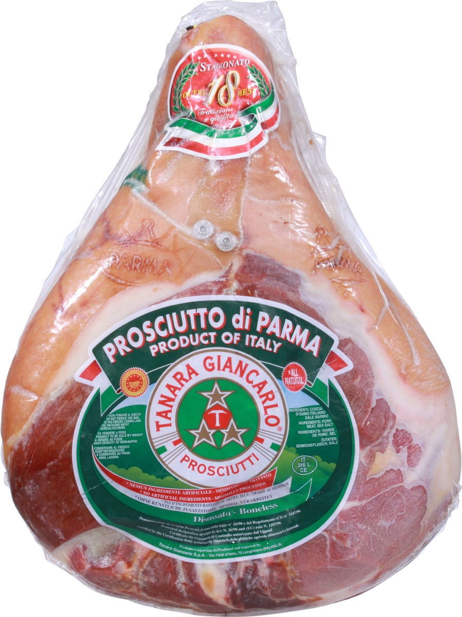 slide 9 of 9, Tanara Giancarlo Boneless Parm Ham 16.40 lb, 16.4 lb