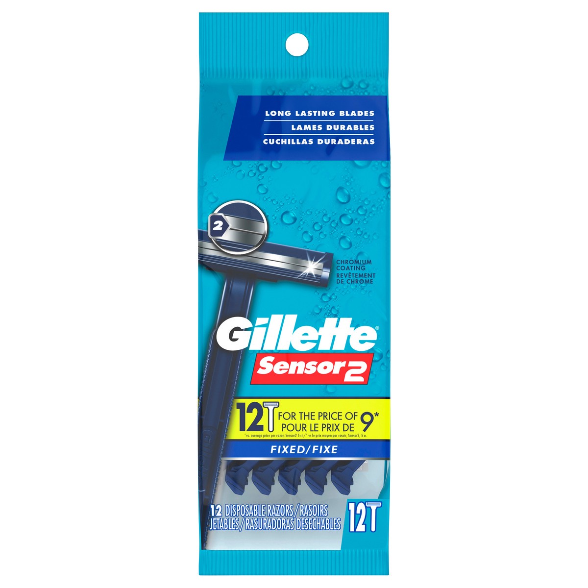 slide 1 of 3, Gillette Good News Regular Disposableraz, 12 ct