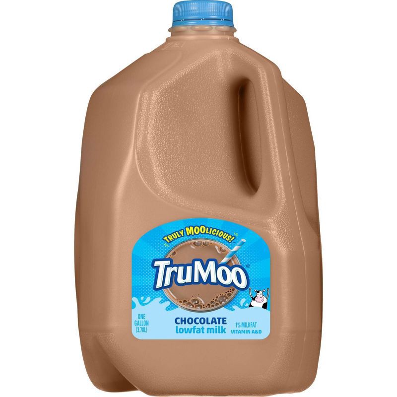 slide 1 of 5, TruMoo 1% Chocolate Milk - 1gal, 128 oz