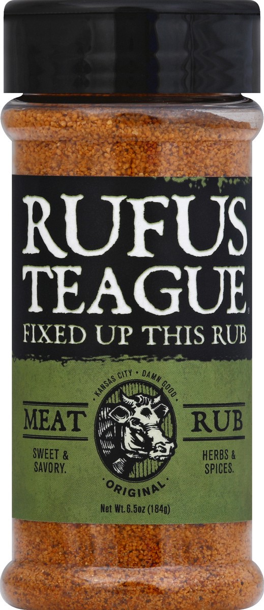 slide 3 of 6, Rufus Teague Original Meat Rub 6.5 oz, 6.5 oz