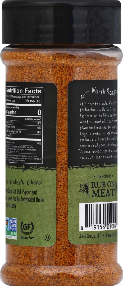 slide 2 of 6, Rufus Teague Original Meat Rub 6.5 oz, 6.5 oz