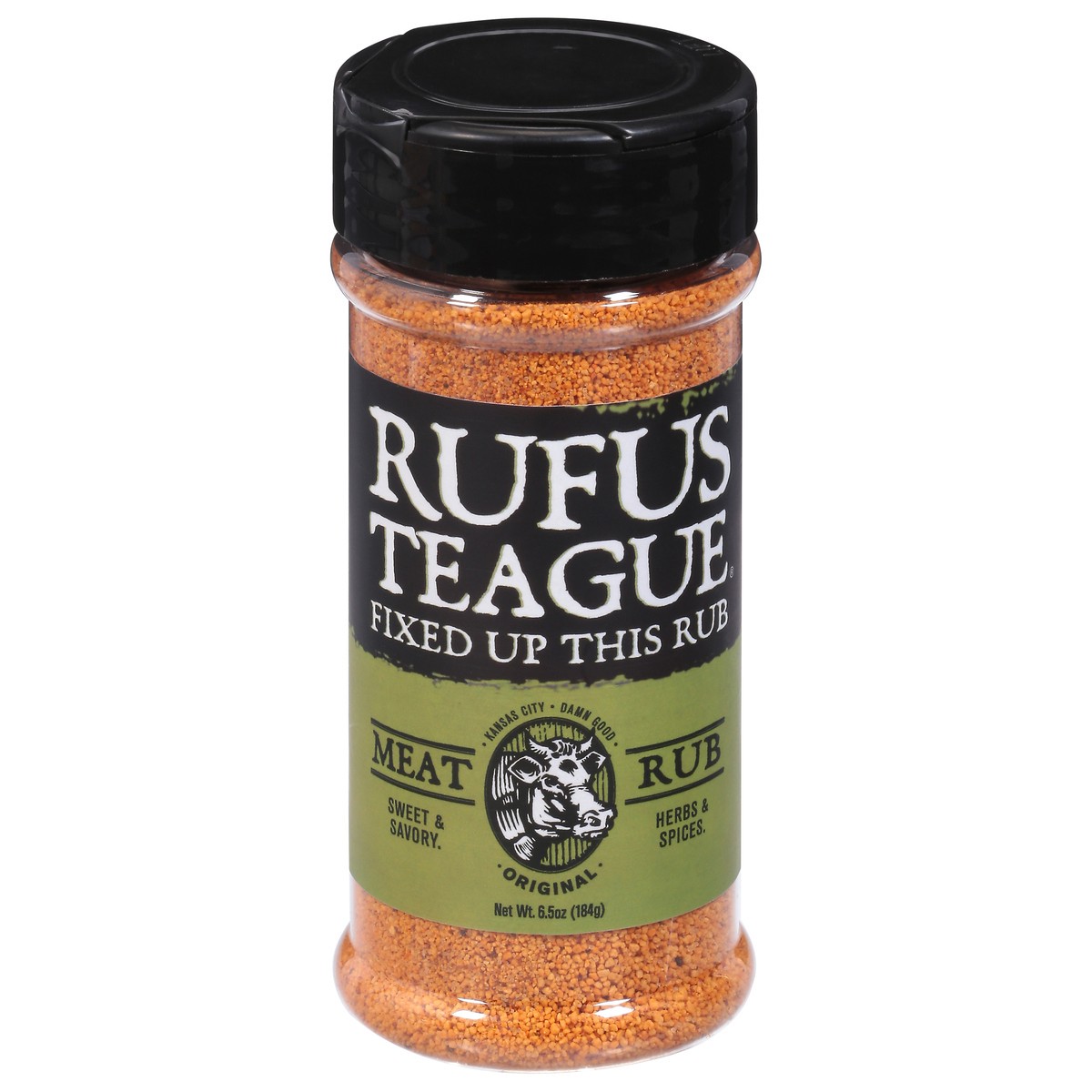 slide 1 of 6, Rufus Teague Original Meat Rub 6.5 oz, 6.5 oz