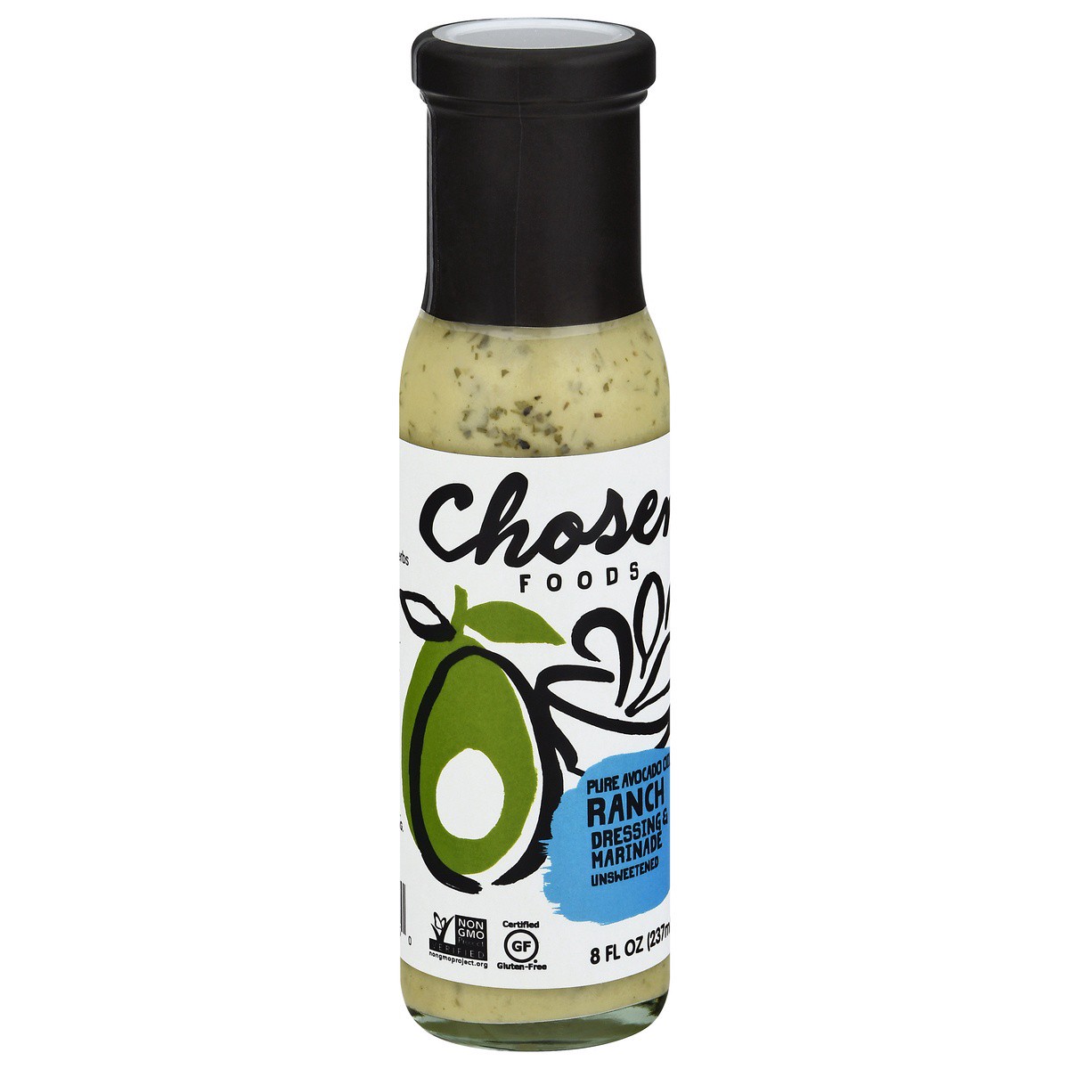 slide 3 of 9, Chosen Foods Ranch Dressing & Marinade - 8 fl oz, 8 fl oz