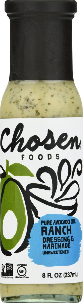 slide 5 of 9, Chosen Foods Ranch Dressing & Marinade - 8 fl oz, 8 fl oz
