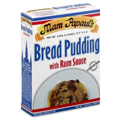 Mam Papaul's Bread Pudding Withrum Sauce Mix