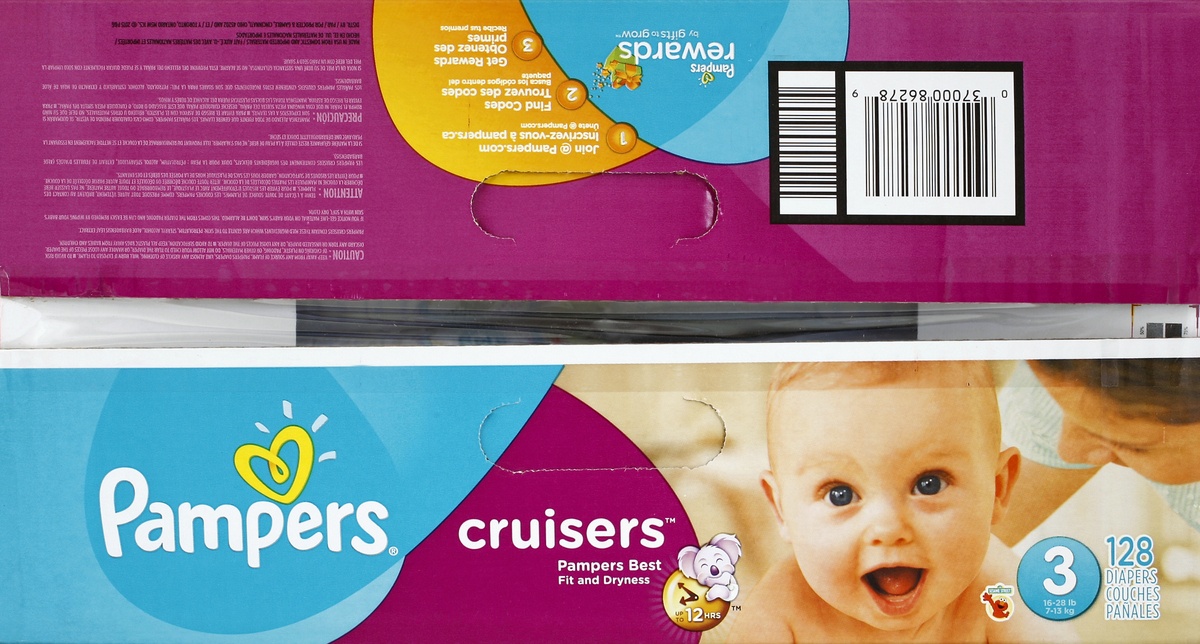 Pampers Cruisers Barcode