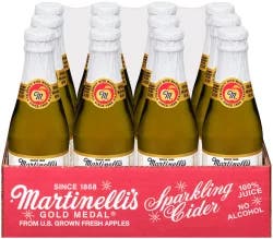 Martinelli's Gold Medal Sparkling Cider - 12 ct; 8.4 fl oz