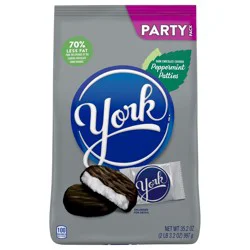 YORK Dark Chocolate Peppermint Patties, Candy Party Pack, 35.2 oz