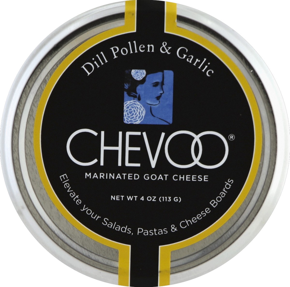 slide 4 of 6, Chevoo Goat Cheese And Olive Oil, 4 oz