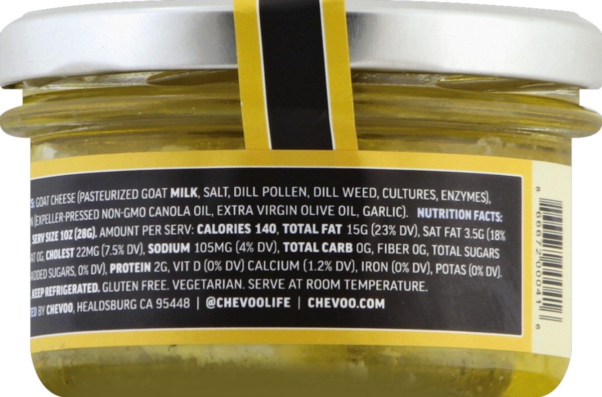 slide 6 of 6, Chevoo Goat Cheese And Olive Oil, 4 oz
